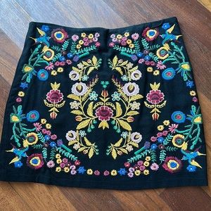 Embroidered Skirt